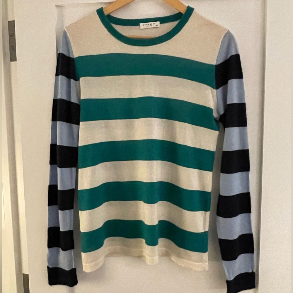Nautical spring striped sweater
